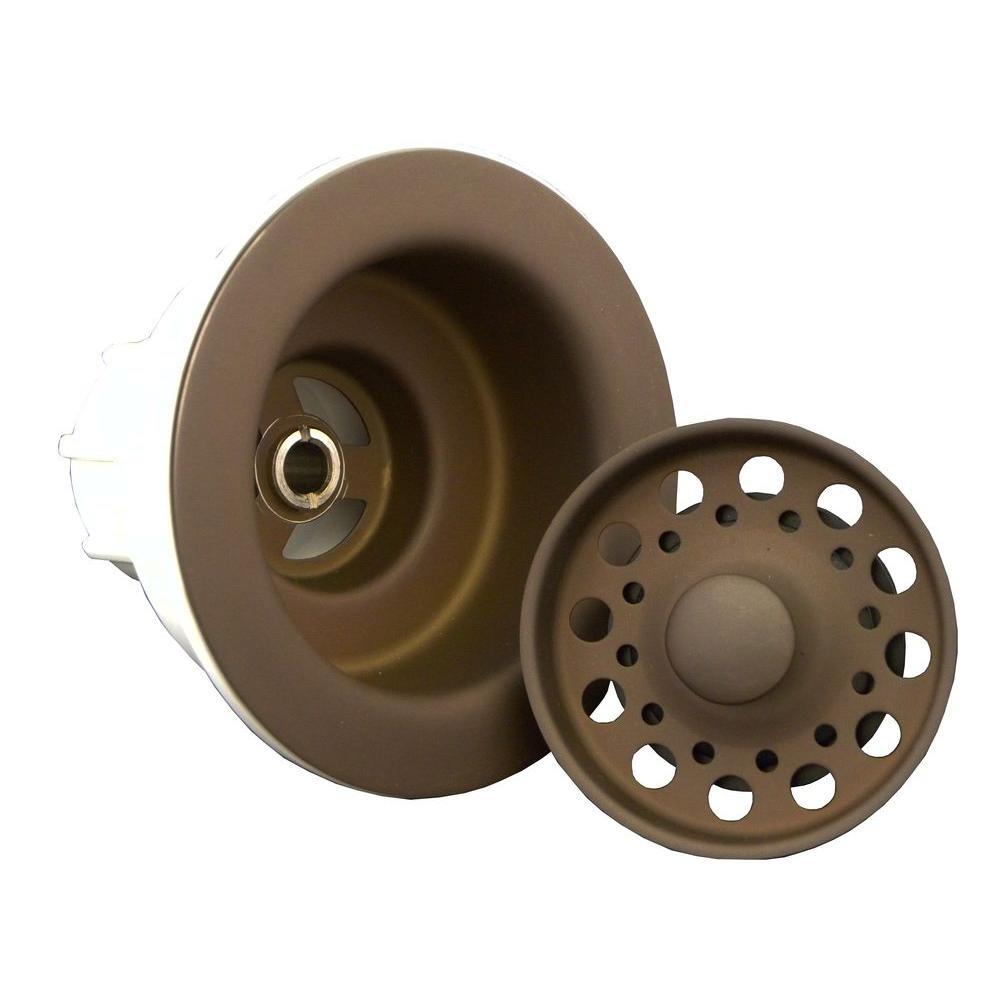 Opella 90066.957 4 1/2" Universal Basket Strainer in Oil Rubbed Bronze