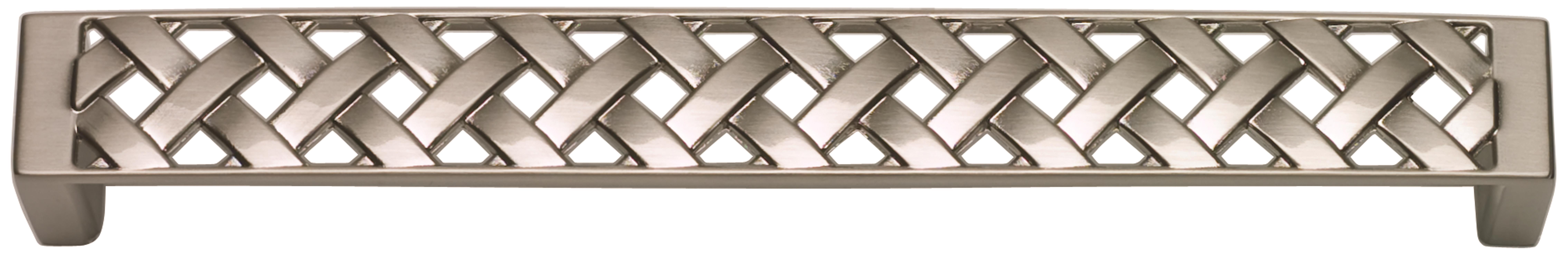 Atlas 312 BRN Lattice Coll. 6.6" Mega Pull, Brush Nickel