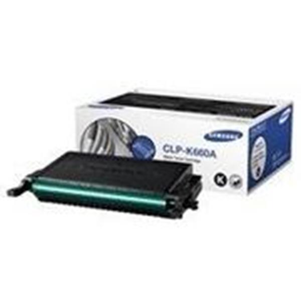 SAMSUNG BR CLP660, 1 SD YLD BLACK TONER CLPK660A by SAMSUNG