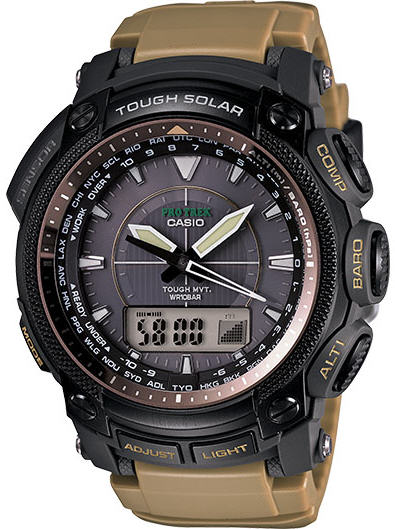 Casio Men's WS200H 1BVCF Tough Solar Powered Multi Function Digital Sport Watch