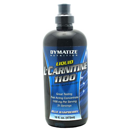 Dymatize Liquid L Carnitine 1100 Blue Raspberry   16 fl oz (473 ml)