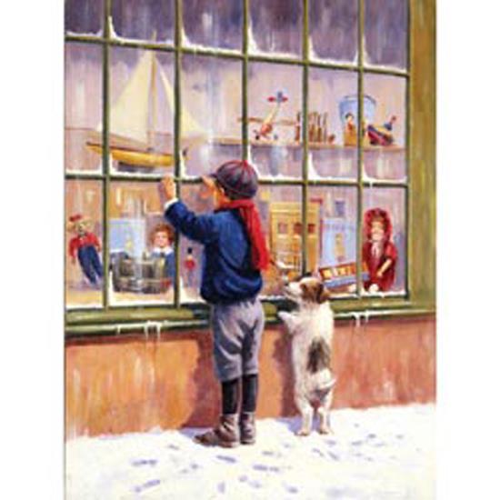 Junior Small Paint By Number Kit 8 3/4"X11 3/4" Christmas Wish