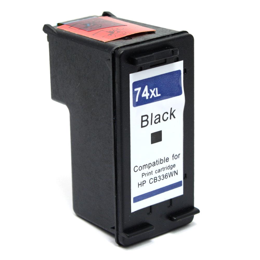 TMP HP CB336WN (HP 74XL) High Yield Black Compatible Ink Cartridge   750 Page Yield