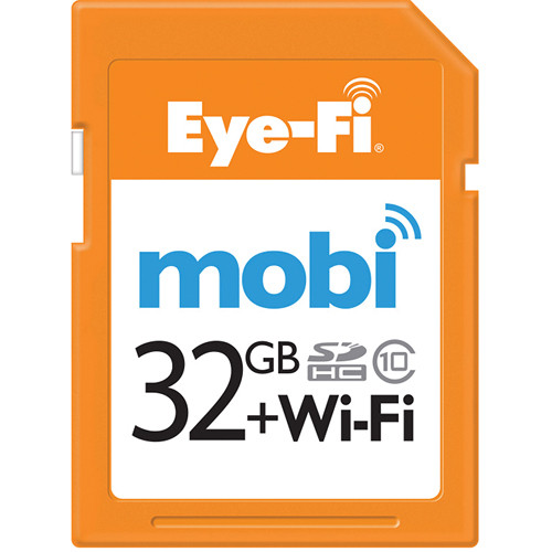 Eye Fi 32GB SDHC Mobi Wireless Class 10 Memory Card