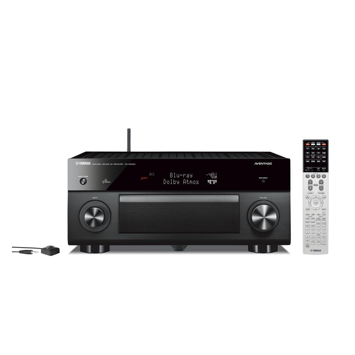 Yamaha RX A3050 Aventage 11.2 Channel Dolby Atmos 4K Network AV Receiver With Bluetooth