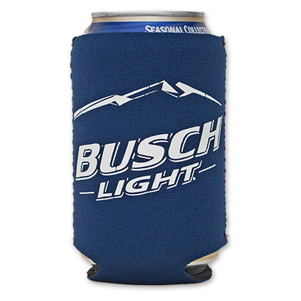 Busch Light Cooler Can Koozie    Blue