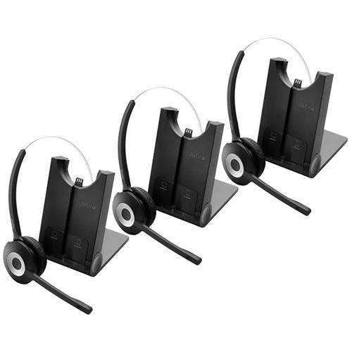 Jabra PRO 925 DC Bluetooth Headset (3 Pack)