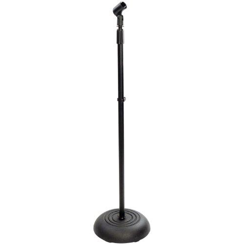 Sound Around PYLPMKS5B Pyle Pro PMKS5 Compact Base Black Microphone Stand