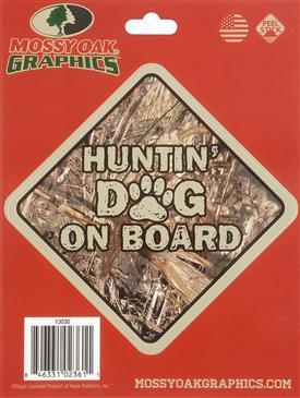 Mossy Oak Graphics Huntin' Dog Decal 13030 (Hunting/Hunting Equipment)