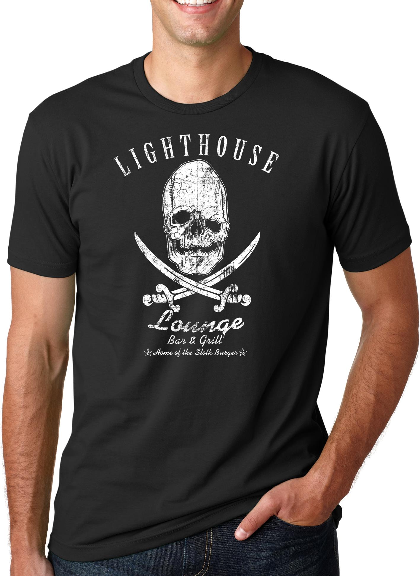 Lighthouse Lounge Bar and Grill T Shirt Funny Movie Parody Shirt 3XL