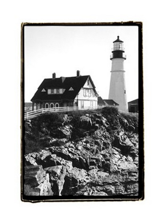 Portland Headlight I Poster Print by Laura Denardo (10 x 15)