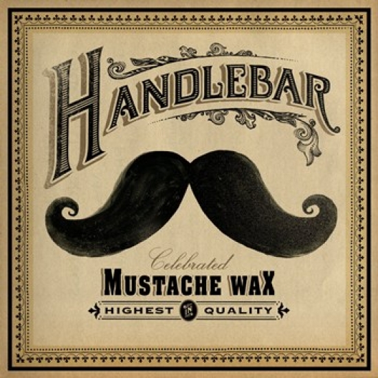 Mustache Wax Poster Print by Cory Steffen (16 x 16)