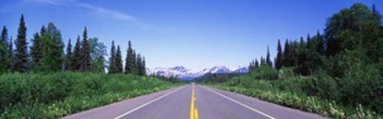 George Parks Highway AK Poster Print by Panoramic Images (36 x 12)