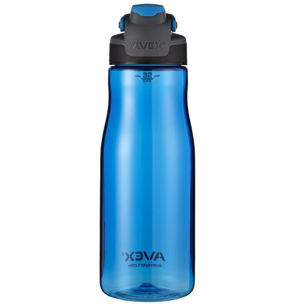 Avex 32 oz Brazos Autoseal Water Bottle   Ocean