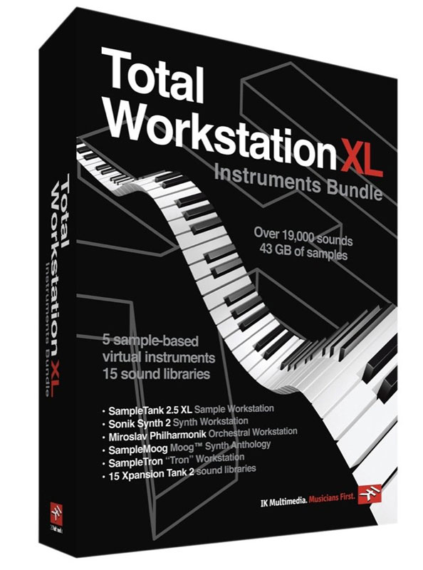 IK Multimedia Total Workstation XL Bundle