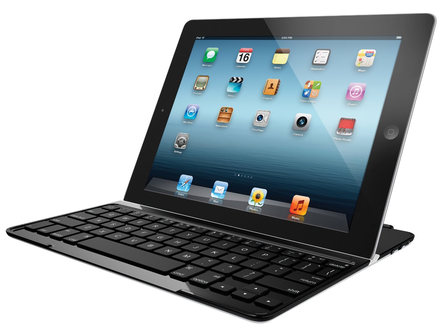 New Original OEM Black Logitech Ultra Thin Keyboard Cover 920 004013 for iPad 2, iPad (3rd & 4th Generation)   In Bulk