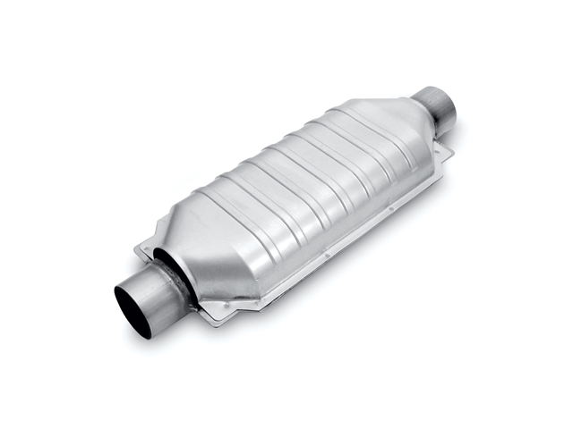 MagnaFlow 49 State Converter 53000 Series Round OBDII Compliant Universal Catalytic Converter