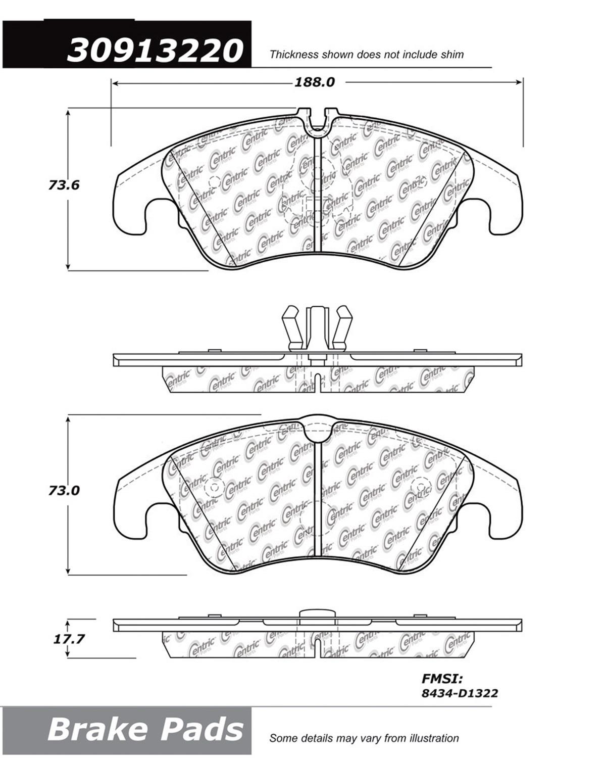 StopTech 309.13220 Street Performance Fits 08 11 A4 Quattro A5 A5 Quattro S4 S5