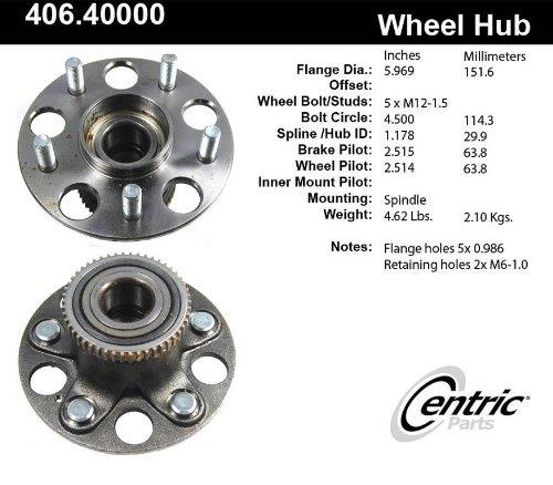 Centric 406.40000E Rear Wheel Hub And Bearing Assembly