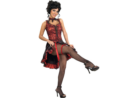 Adult Can Can Dancer Dress Costume Rubies 888127