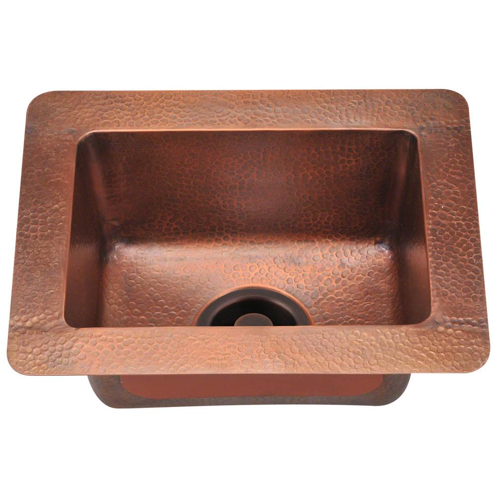 MR Direct 905 Small Single Bowl Copper Sink