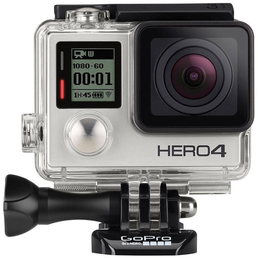 GoPro Hero4 Silver Edition 12MP 4K Touch Display Action Camera with Wi Fi