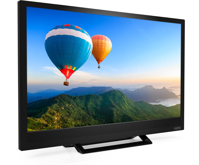 Vizio D24H C1 24 inch Razor LED TV   1366 x 768   60 Hz   16.7 Million Colors   DTS Studio Sound   HDMI