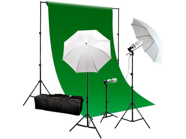 Loadstone Studio Continuous Lighting Kit Muslin Aluminum LTG1302