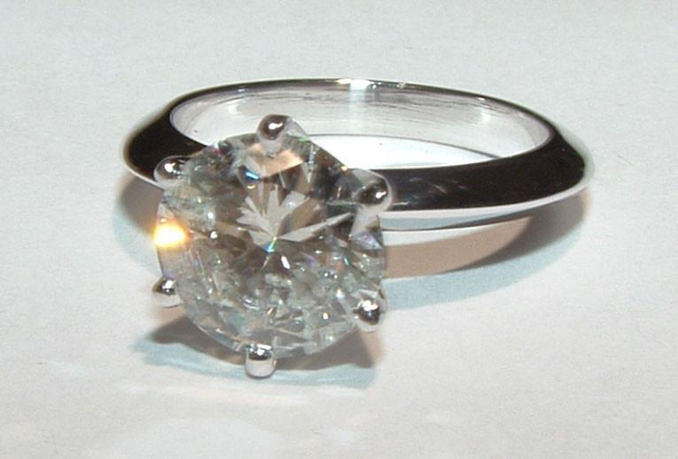 2.0 ct G VS1 DIAMOND solitaire engagement ring new gold