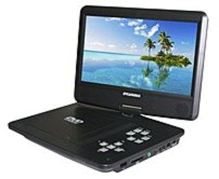 Refurbished Sylvania SDVD1030 10 Inch 1024 x 576 USB Port Swivel Widescreen Portable DVD Player   Black