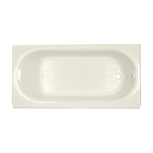 American Standard 2395.202.020 Princeton 60" Americast Soaking Bathtub with Right Hand Drain   Lifetime Warrant, White