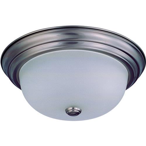 Nuvo Lighting 2 Light 13" Flush Mount w/ Frosted White Glass 60 3262