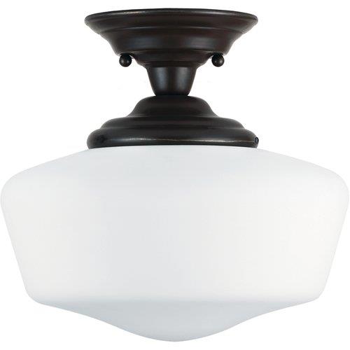 Sea Gull Lighting Fluorescent Academy 1 Light Semi Flush Mount   77437BLE 782