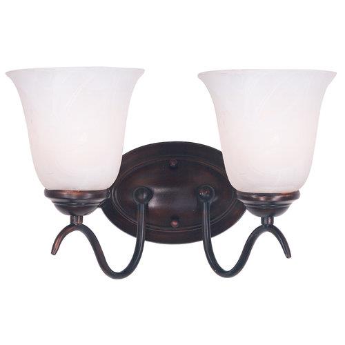 Kenroy Home Medusa 2 Light Vanity Oil Rubbed Bronze Finish   90212ORB