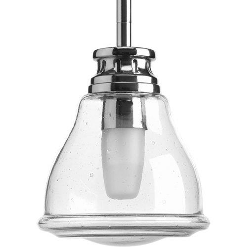 Progress Lighting P5097 Academy 1 Light 5.375"W Mini Pendant, Antique Bronze