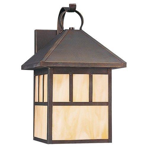 Sea Gull Lighting 1 Light Outdoor ENERGY STAR Prairie Wall Lantern   89417BLE 71