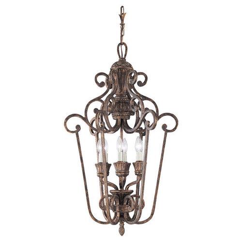 Sea Gull Lighting Highlands Hall Foyer Fixture in Regal Bronze   51251 758