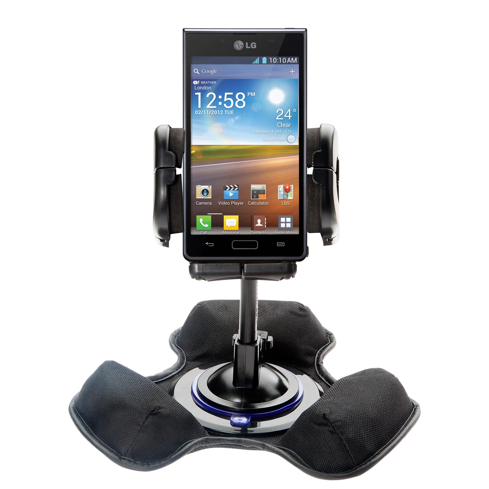 Dash and Windshield Holder compatible with the LG Optimus L7