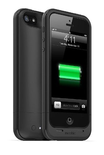 Mophie Juice Pack Plus External Battery Case for iPhone 5   Black