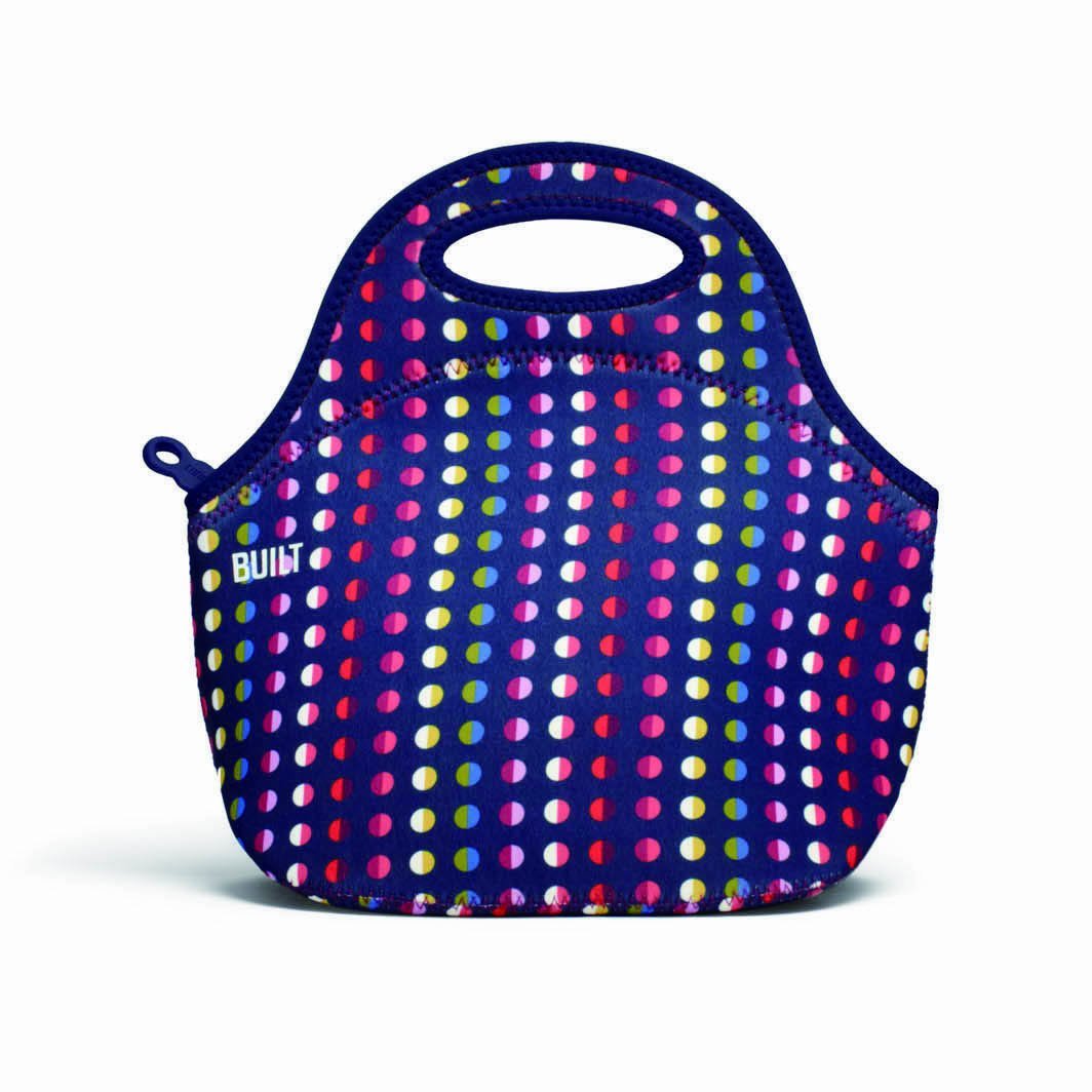 BUILT Neoprene Gourmet Getaway Lunch Tote   Dot Number 9