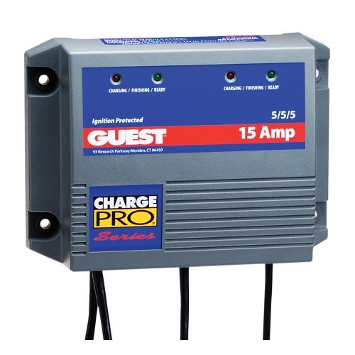 GUEST 2613A Guest 15 Amp 3 Battery Application Charger