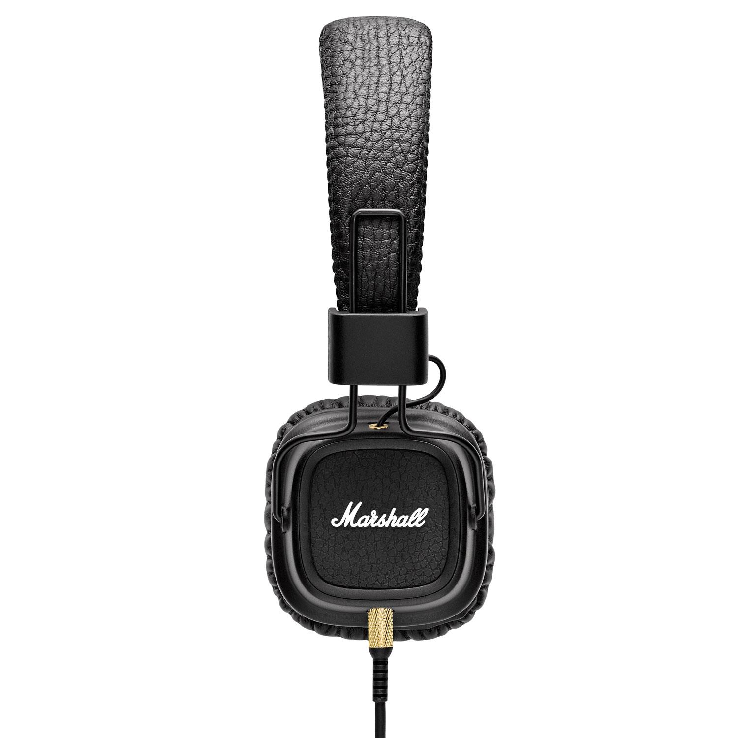 Marshall Major ll Headphones Mic & Remote   Black   Sealed   Authorized Reseller