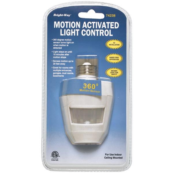 BRIGHT WAY 74238 Motion Activated 360deg Indoor Light