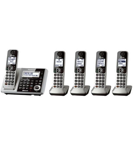 Panasonic Consumer KX TGF375S Link2Cell Bluetooth Cordless, ITAD, 5 HS