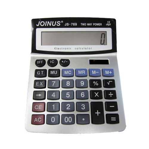 JOINUS JS 769 Dual Power 12 Digit Calculator