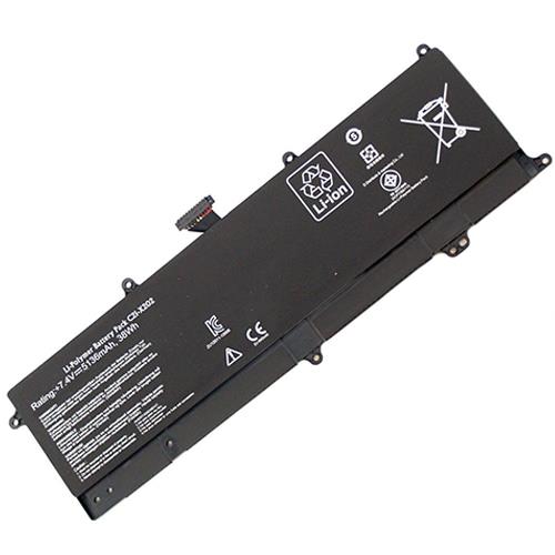 Amsahr® Replacement Laptop Battery for ASUS S200E, X202E, X201E, C21 X202 (2 Cell, 5000mAh)