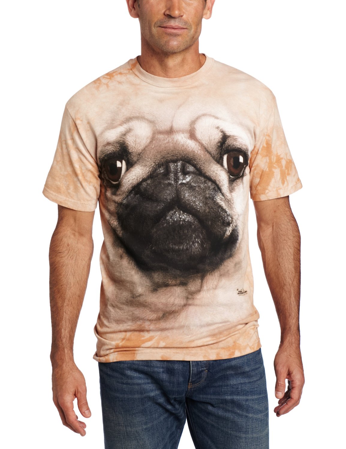 The Mountain Men's Pug Face Tshirt