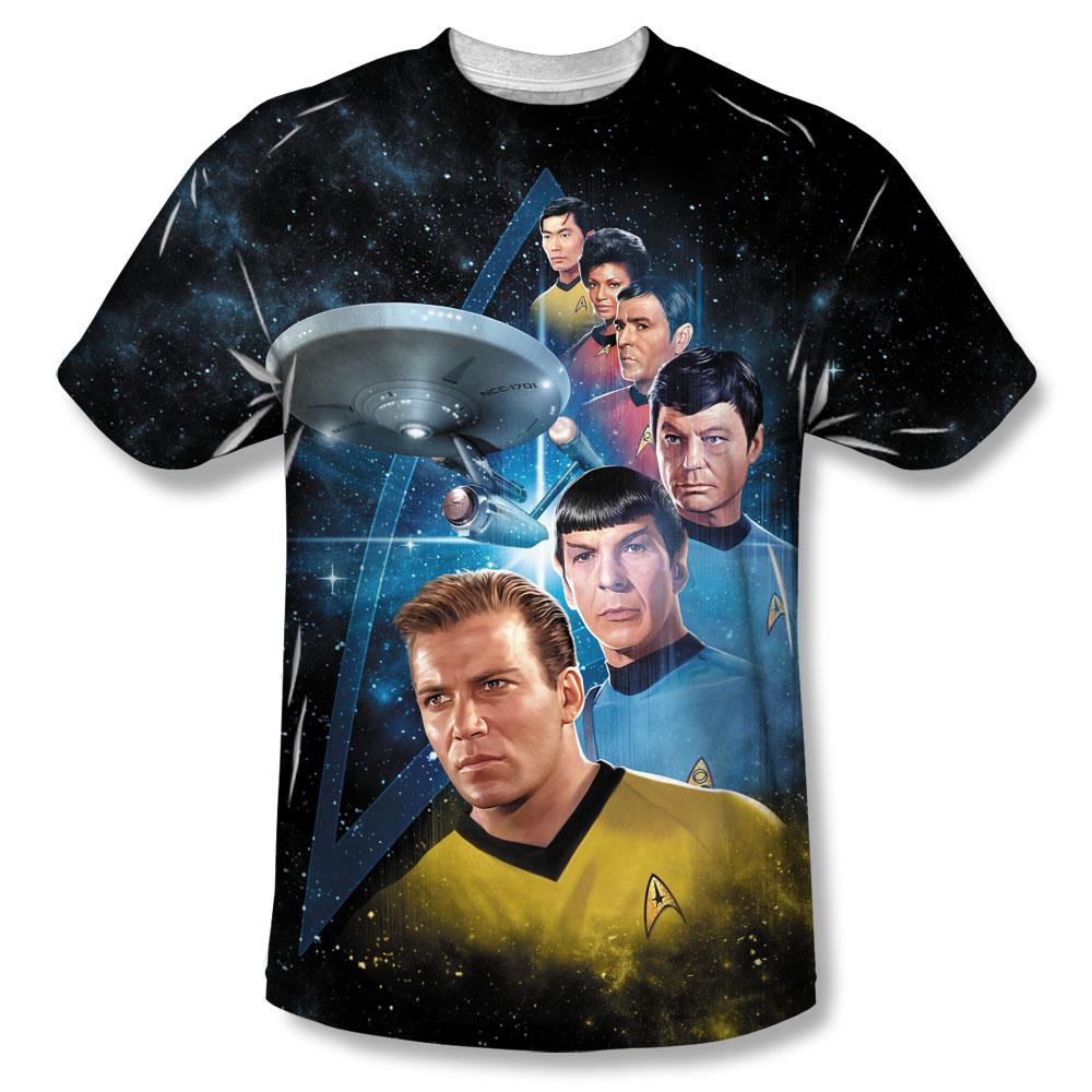 Star Trek Among The Stars Mens Sublimation Shirt