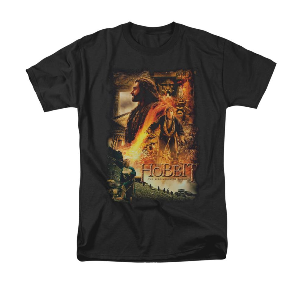 The Hobbit Golden Chamber Mens Short Sleeve Shirt