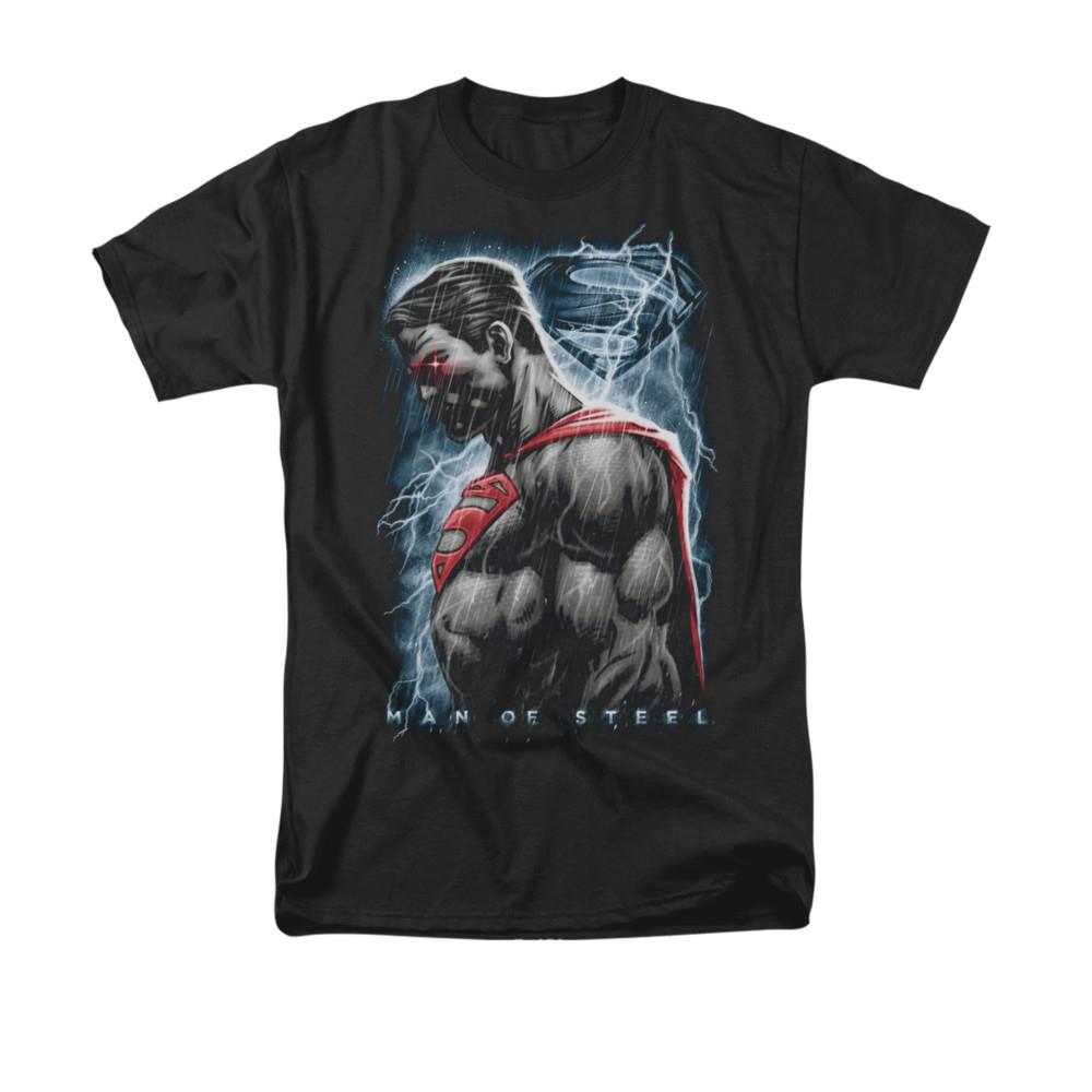 Man of Steel Superman Rain Mens Short Sleeve Shirt